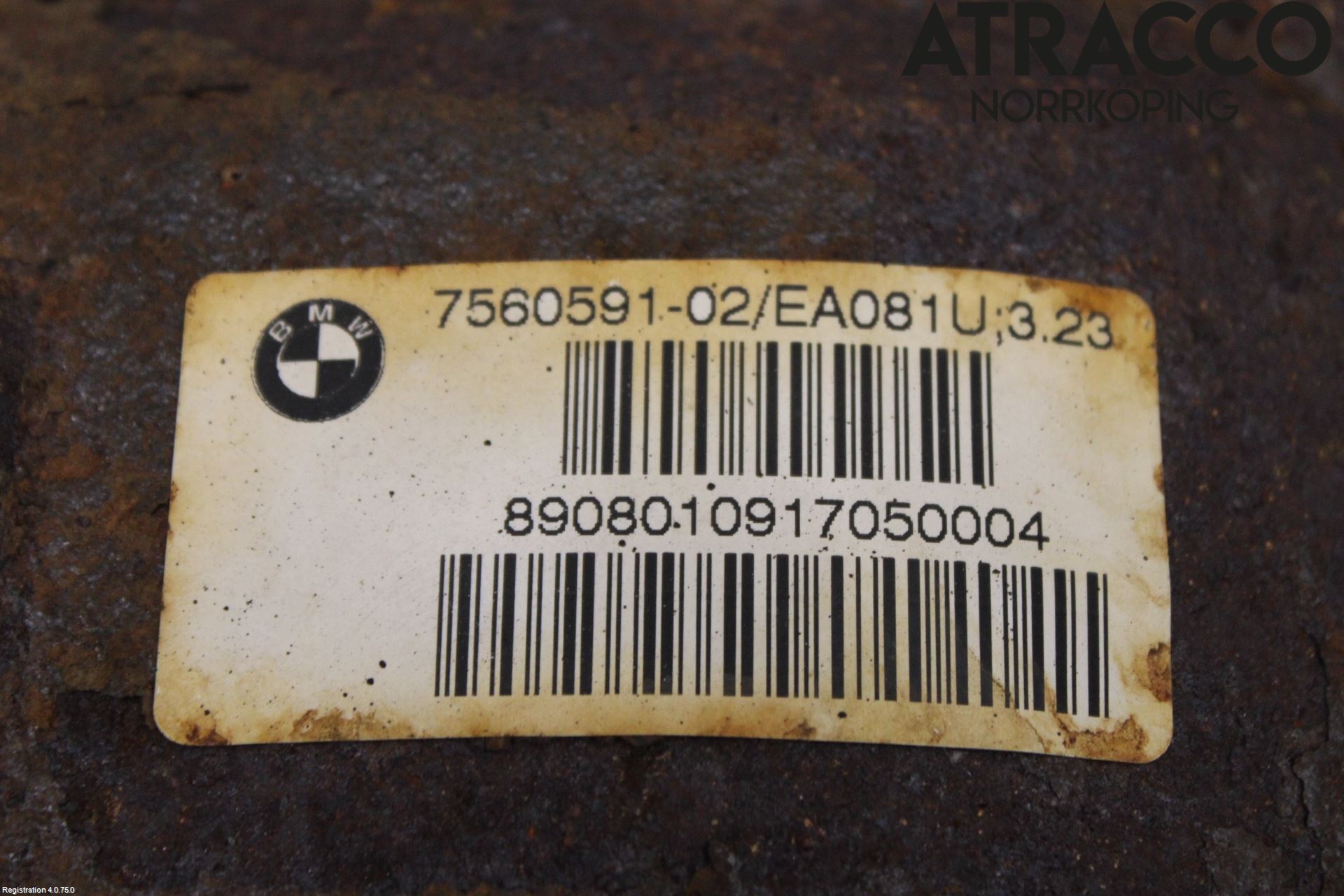 BMW 5 E60/61 Sed/Tou 02-10 Bakaksel Kardang Bak -Diff
