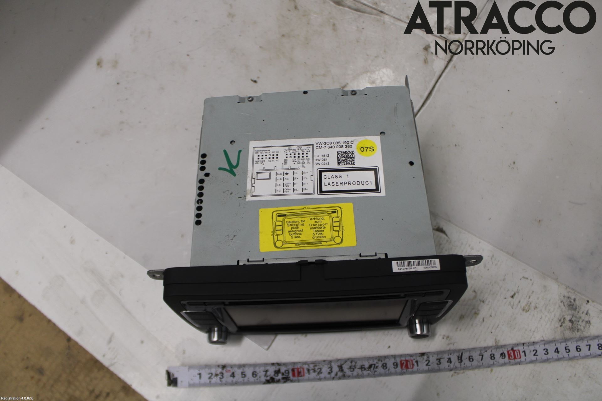 Volkswagen VW PASSAT 11-14 Stereo Radio Med Cd