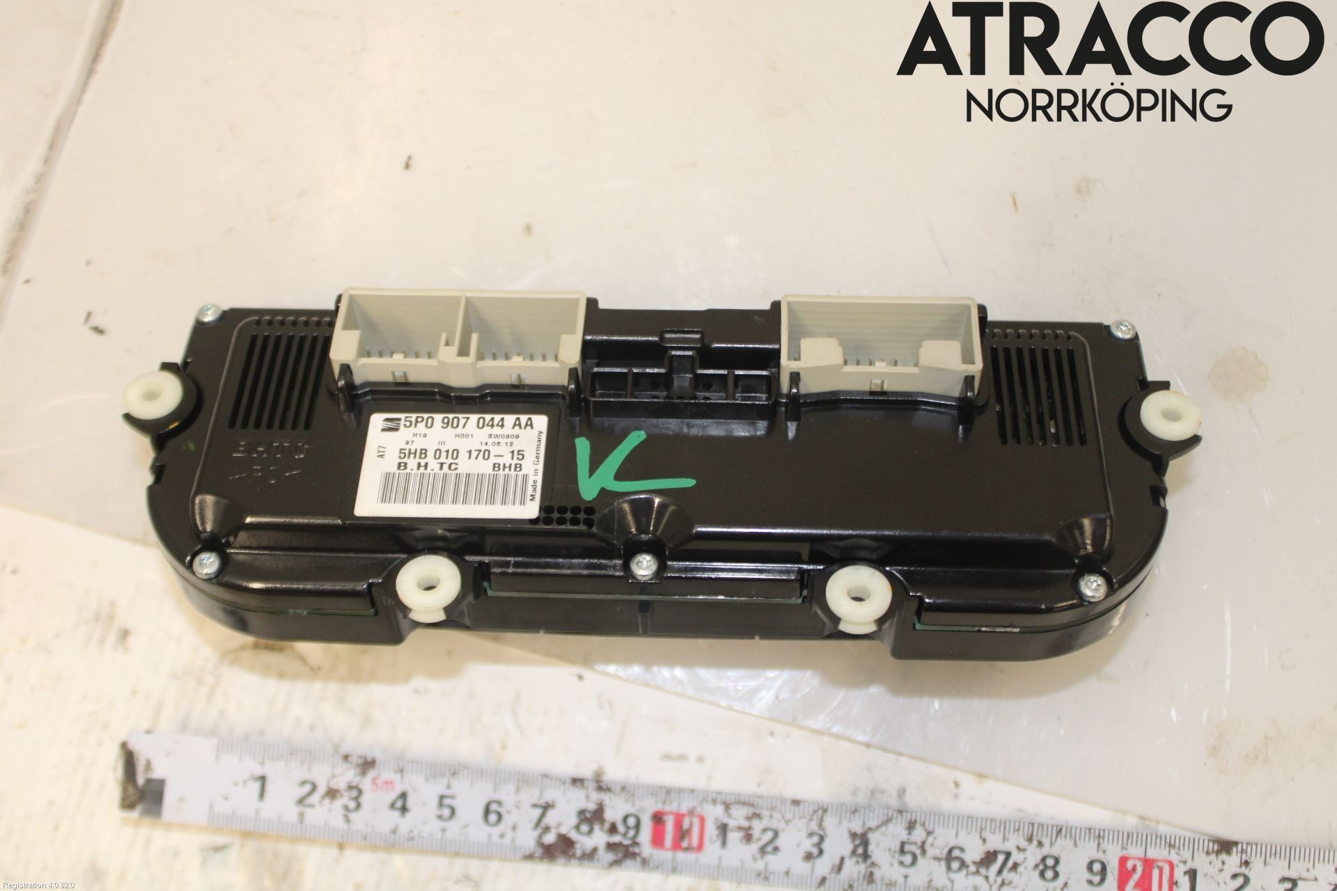 Seat LEON 06-12 Varmeapparat Panel(Regulering)