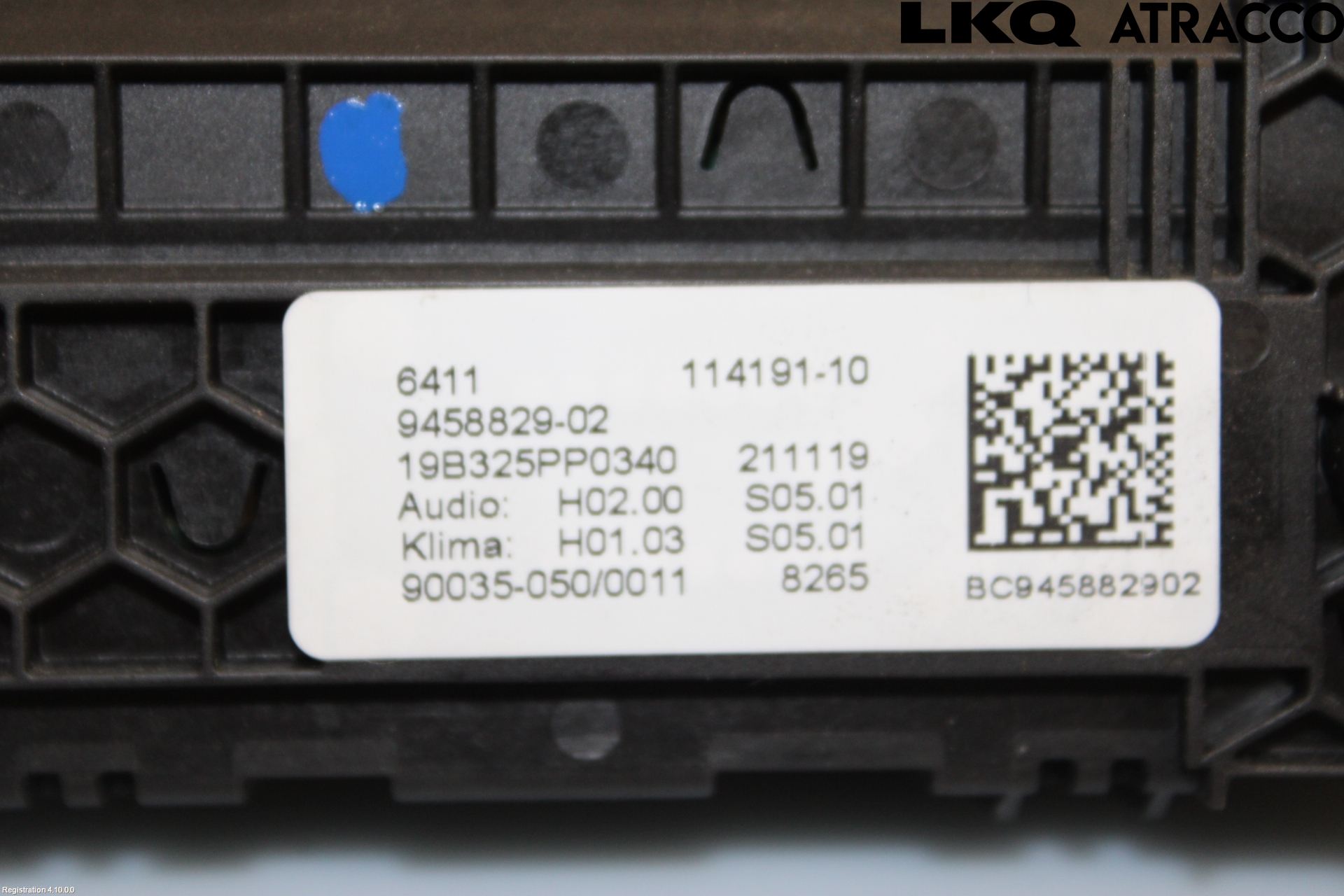 BMW 5 G30/G31/F90 17-23 Varmeapparat Panel(Regulering)