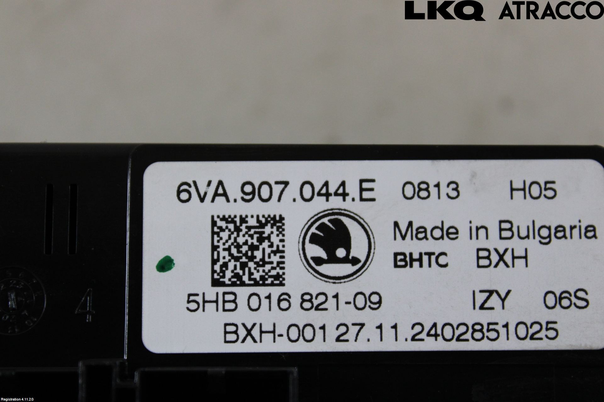 Skoda FABIA 22- Varmeapparat Panel(Regulering)