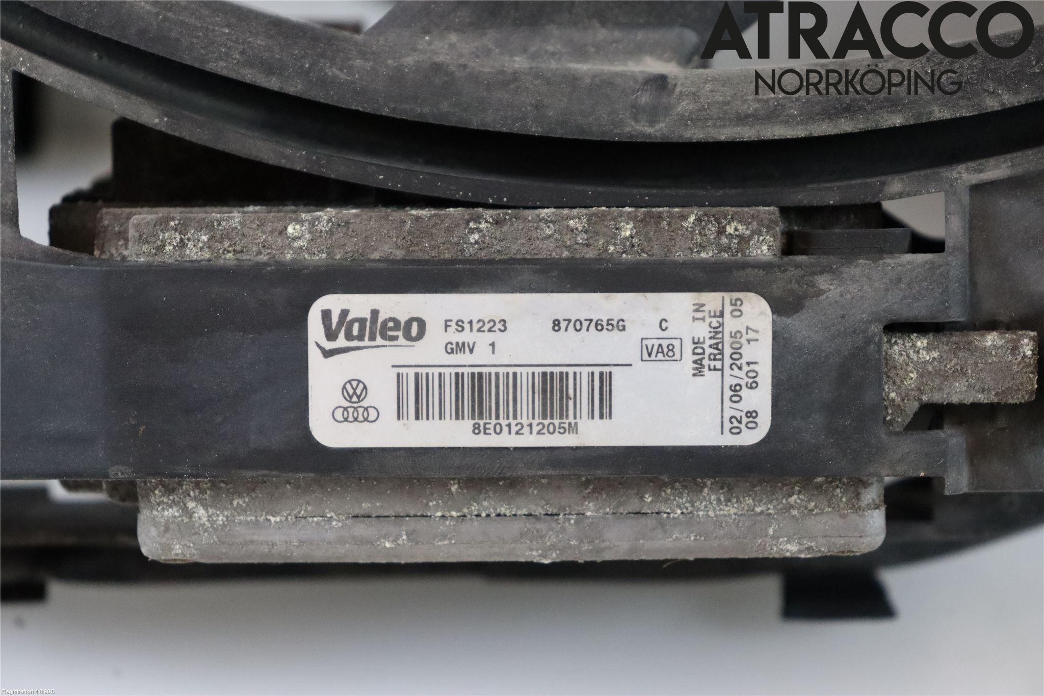 Audi A4/S4 05-07 Kjølevifte Elektrisk
