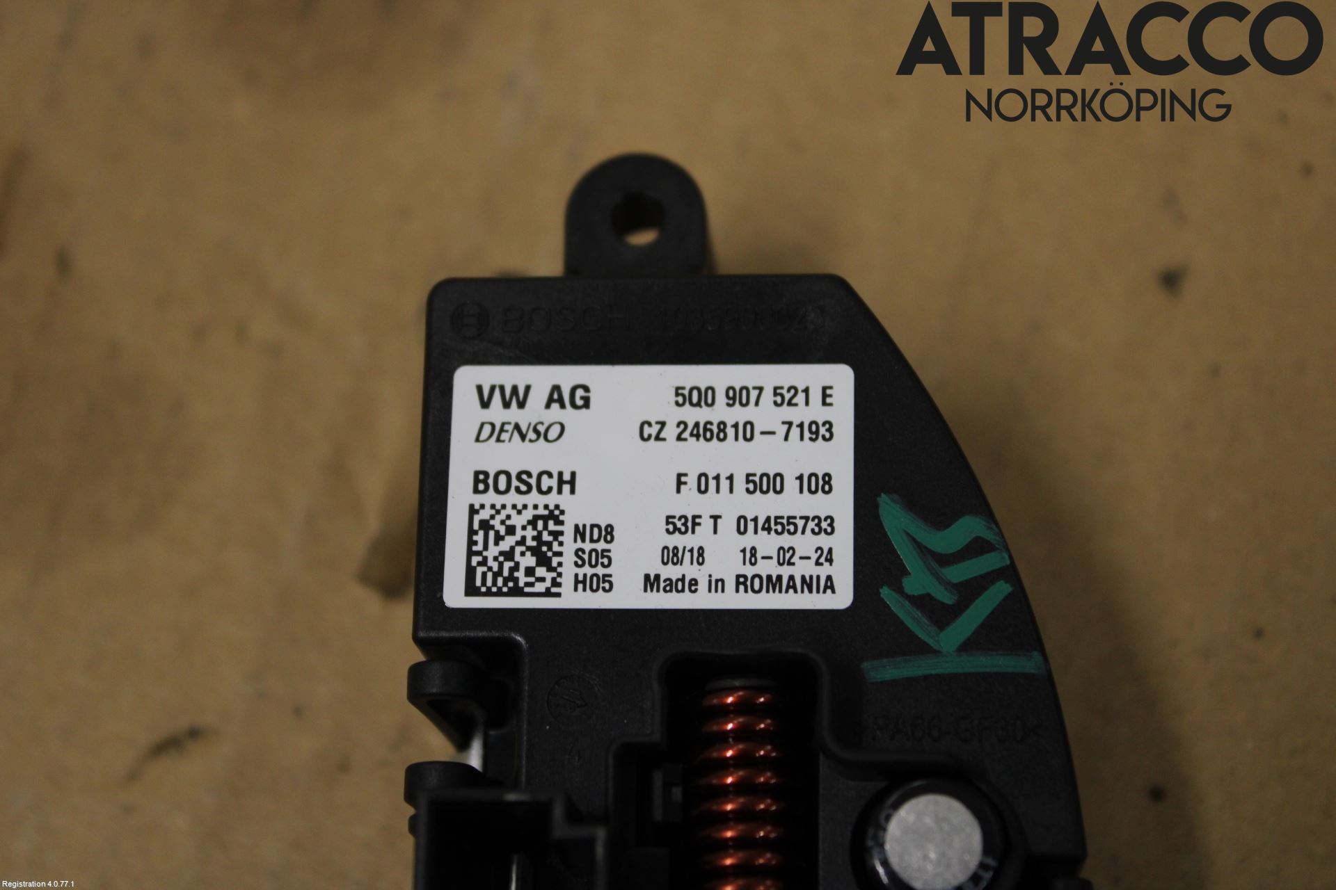 Skoda OCTAVIA (5E) 13-20 Varmeapparat Viftemotstand