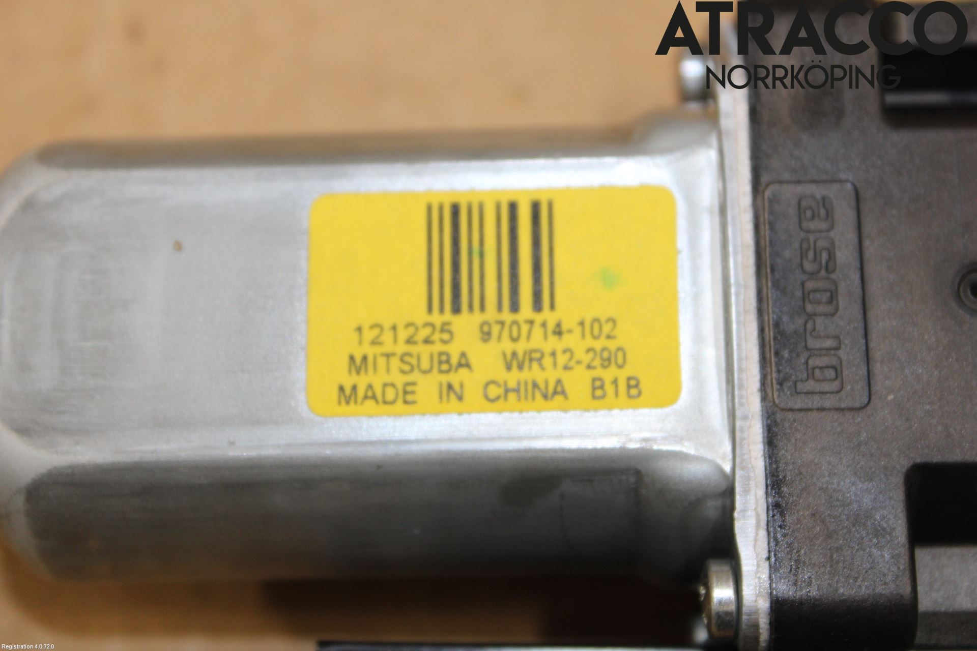 Volvo V70 14-16 Vindusheismotor