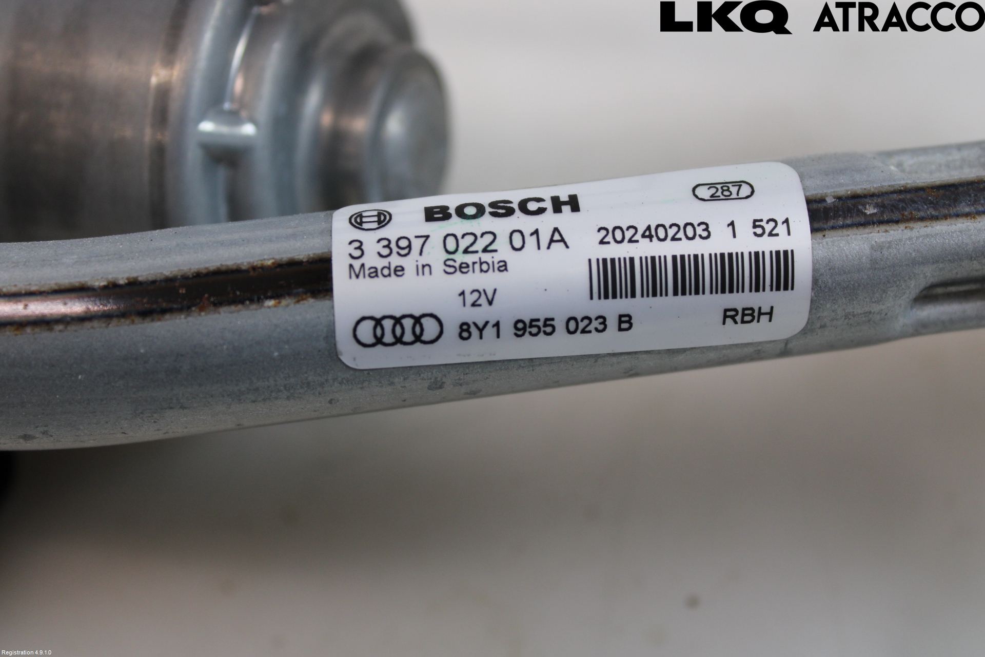 Audi A3/S3 8Y 21- Viskeroverføring Frontrute