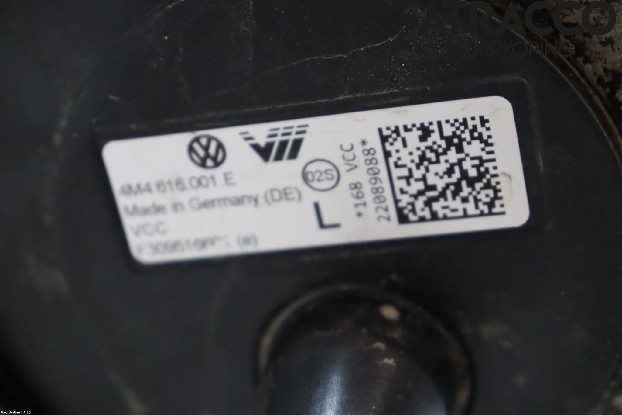 Volkswagen VW TOUAREG CR 18- Nivåreg Belg - Luftpute