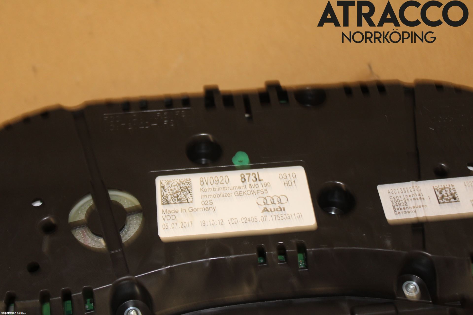 Audi A3/S3 8V 13-20 Instr Kombinert