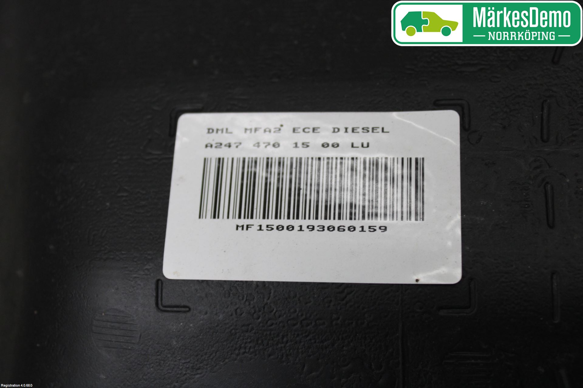 Mercedes-Benz MB B-KLASS (W247) 19- Drivstofftank Diesel