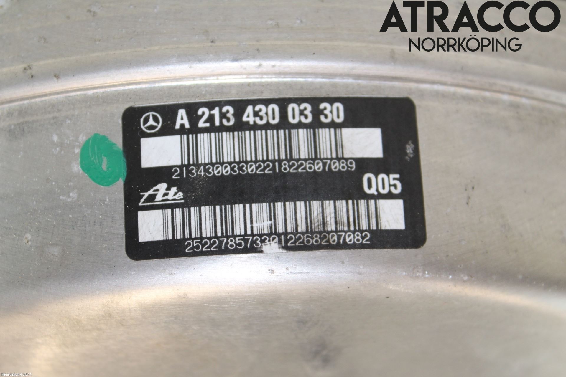 Mercedes-Benz MB E-KLASS (W213) 16-23 Bremseservo