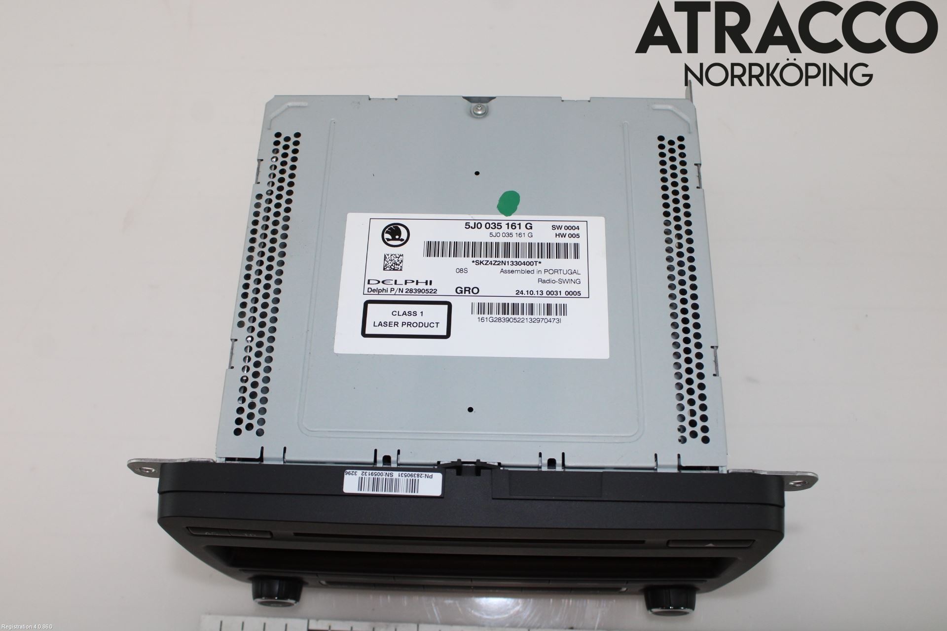 Skoda FABIA 07-14 Stereo Radio Med Cd