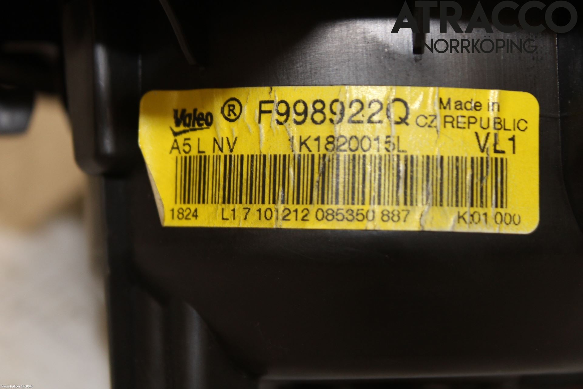 Skoda OCTAVIA (1Z) 05-13 Varmeapparat Viftemotstand