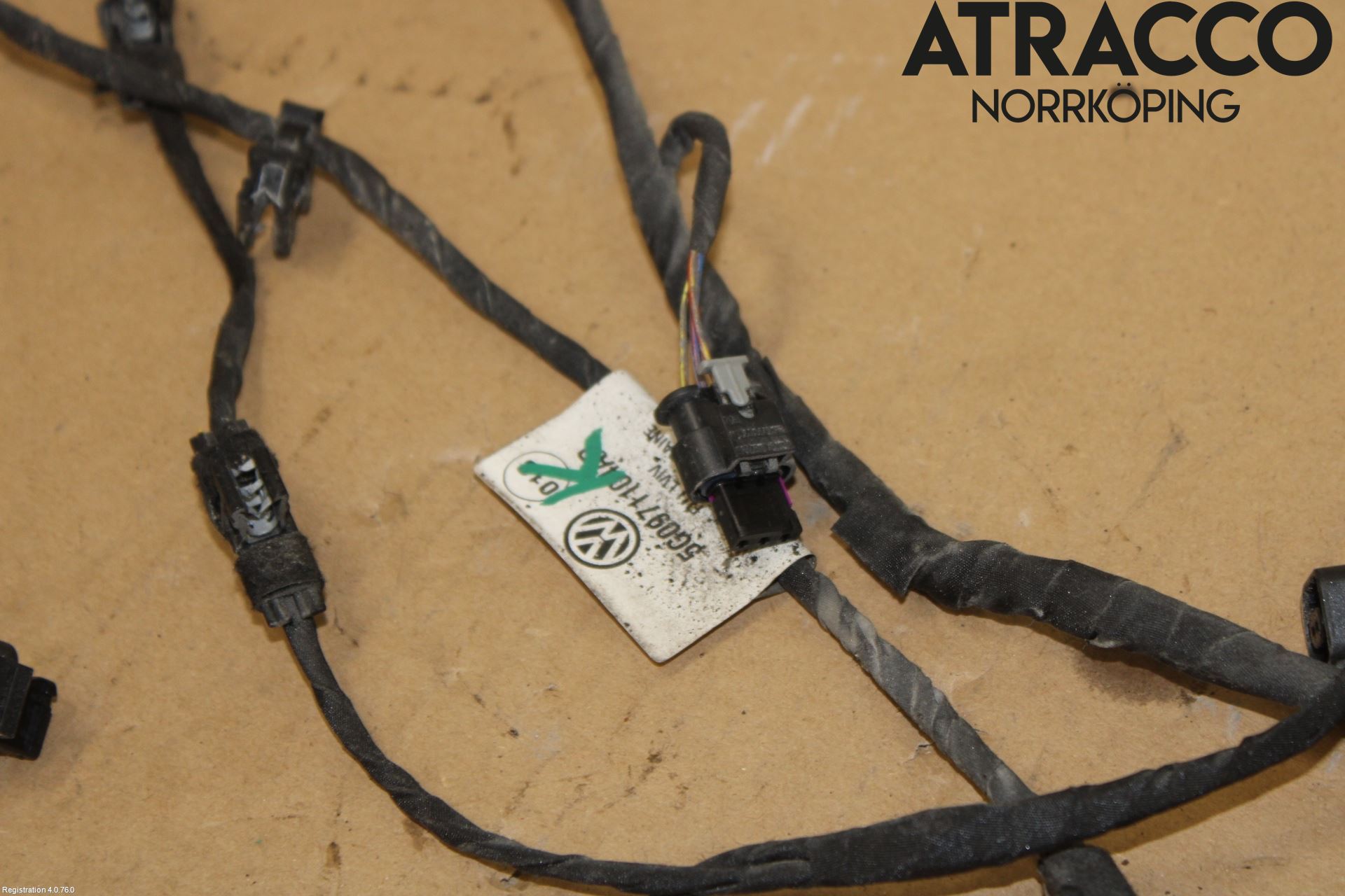 Volkswagen VW GOLF / E-GOLF VII 13-20 Sensor Ryggesensor