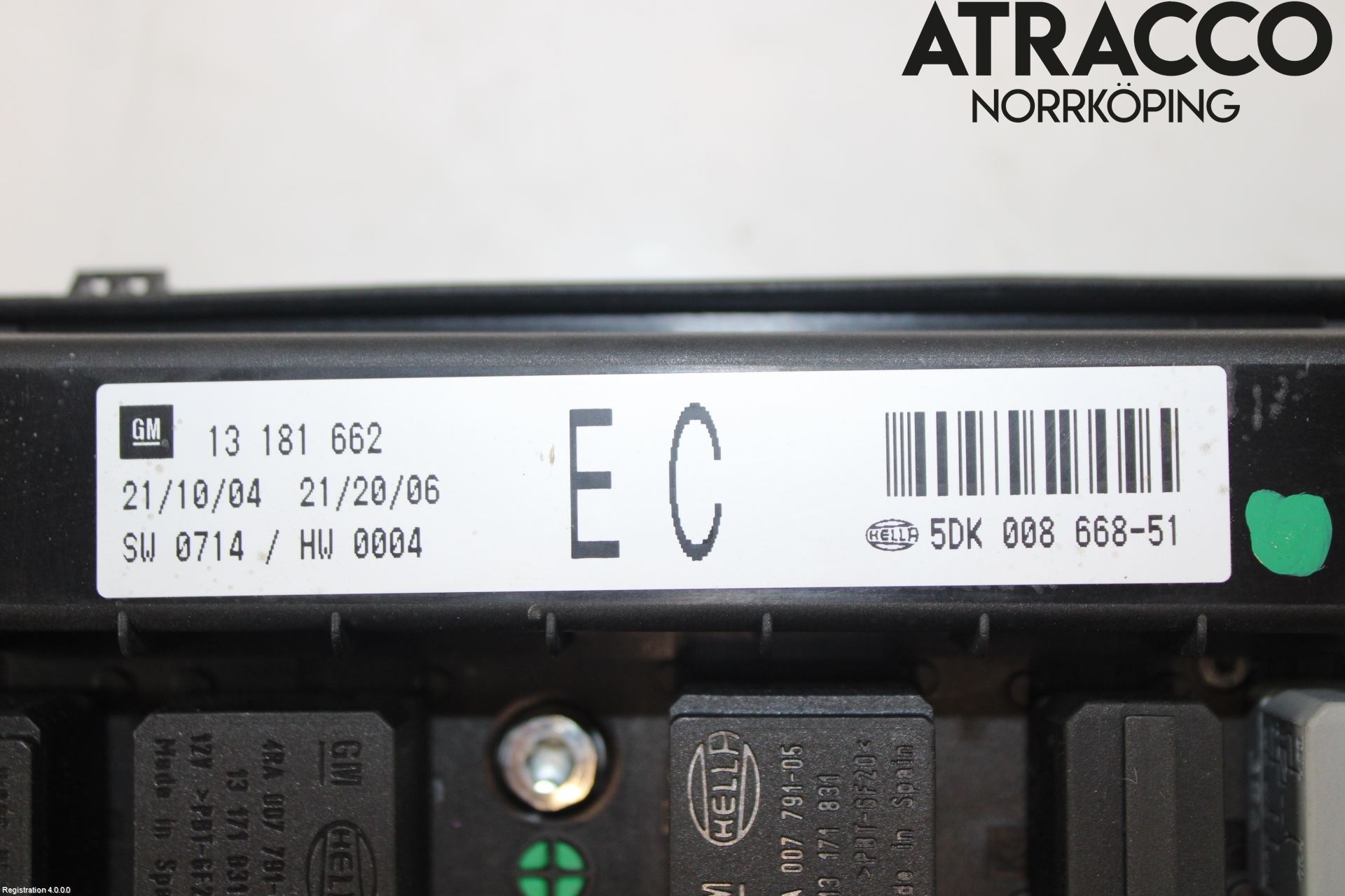 Opel ASTRA H 04-12 Sikringsboks - Elsentral