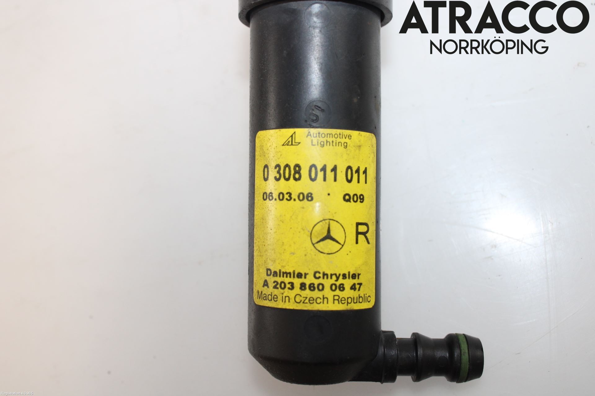 Mercedes-Benz MB C (203) 00-07 Spylerdyse Frontlykter