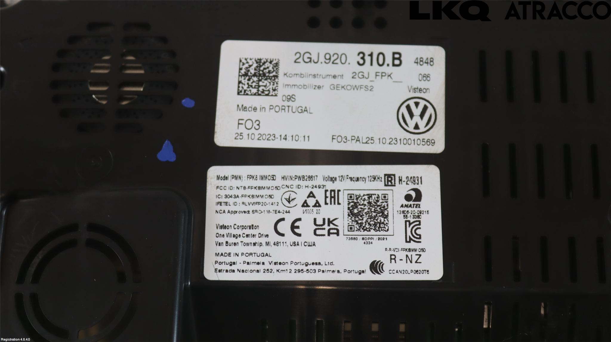 Volkswagen VW T-ROC 18- Instr Kombinert