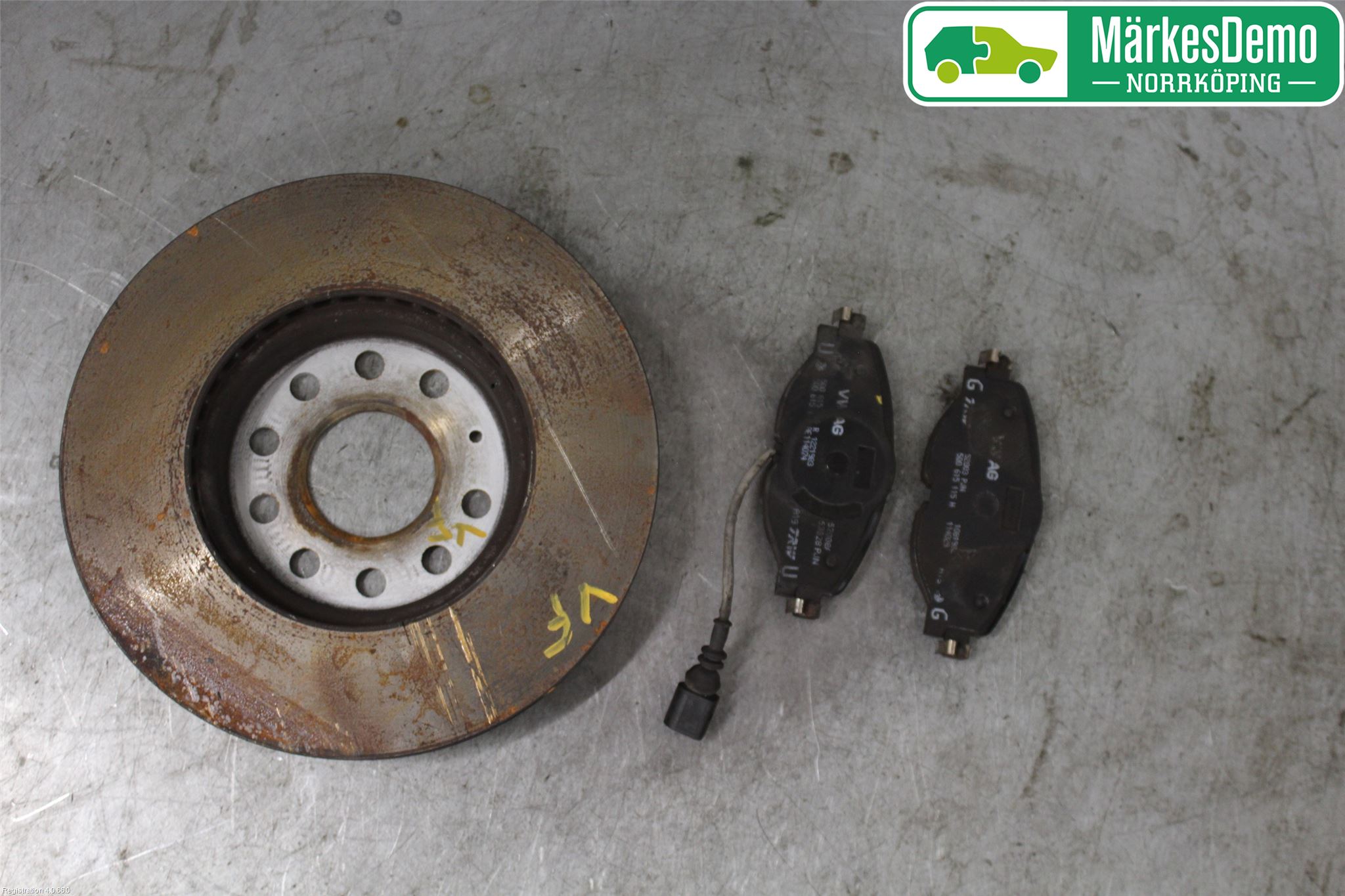 Audi A3/S3 8V 13-20 Bremseskive Foran