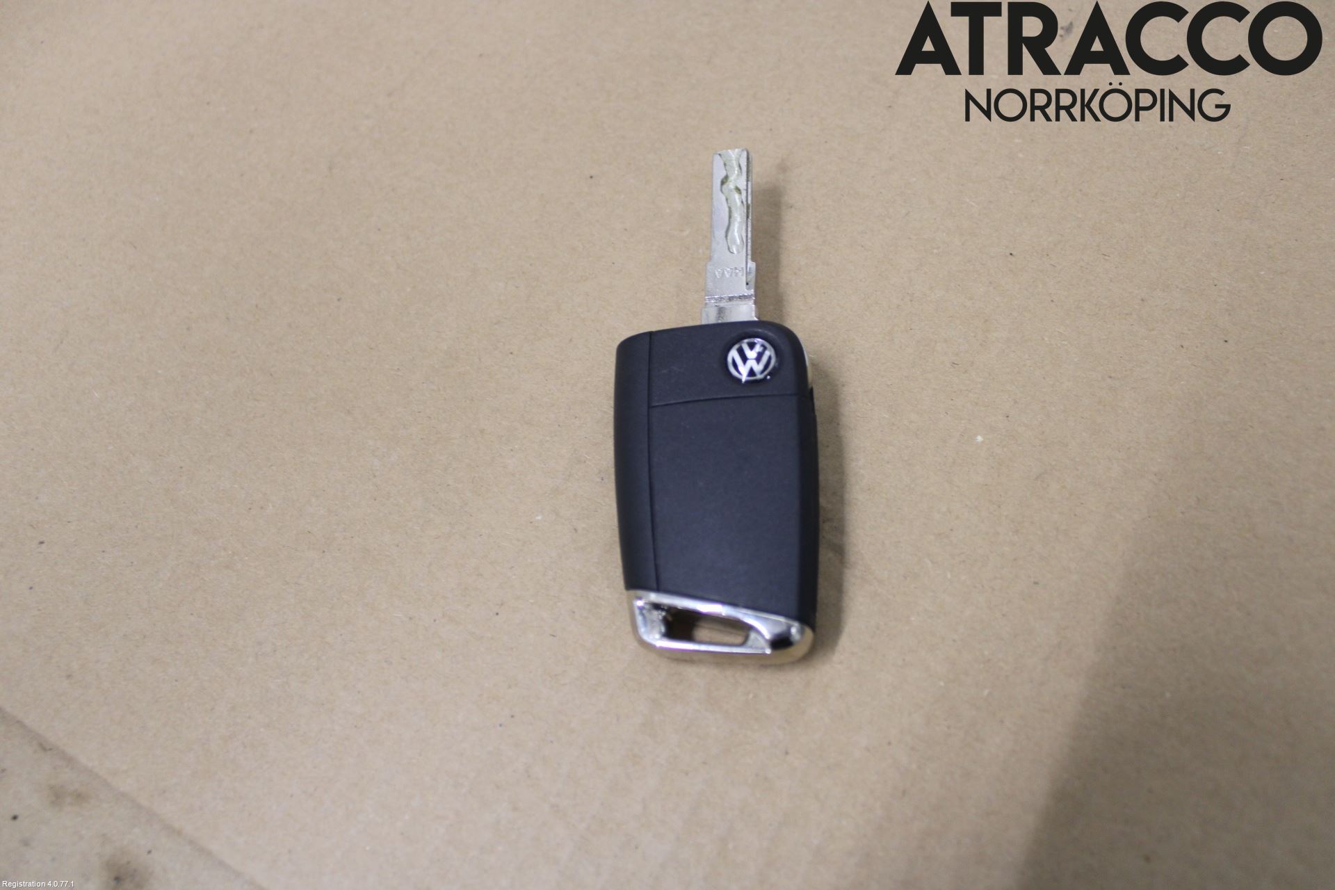 Volkswagen VW GOLF / E-GOLF VII 13-20 Nøkkel Fjernkontroll -Alarm
