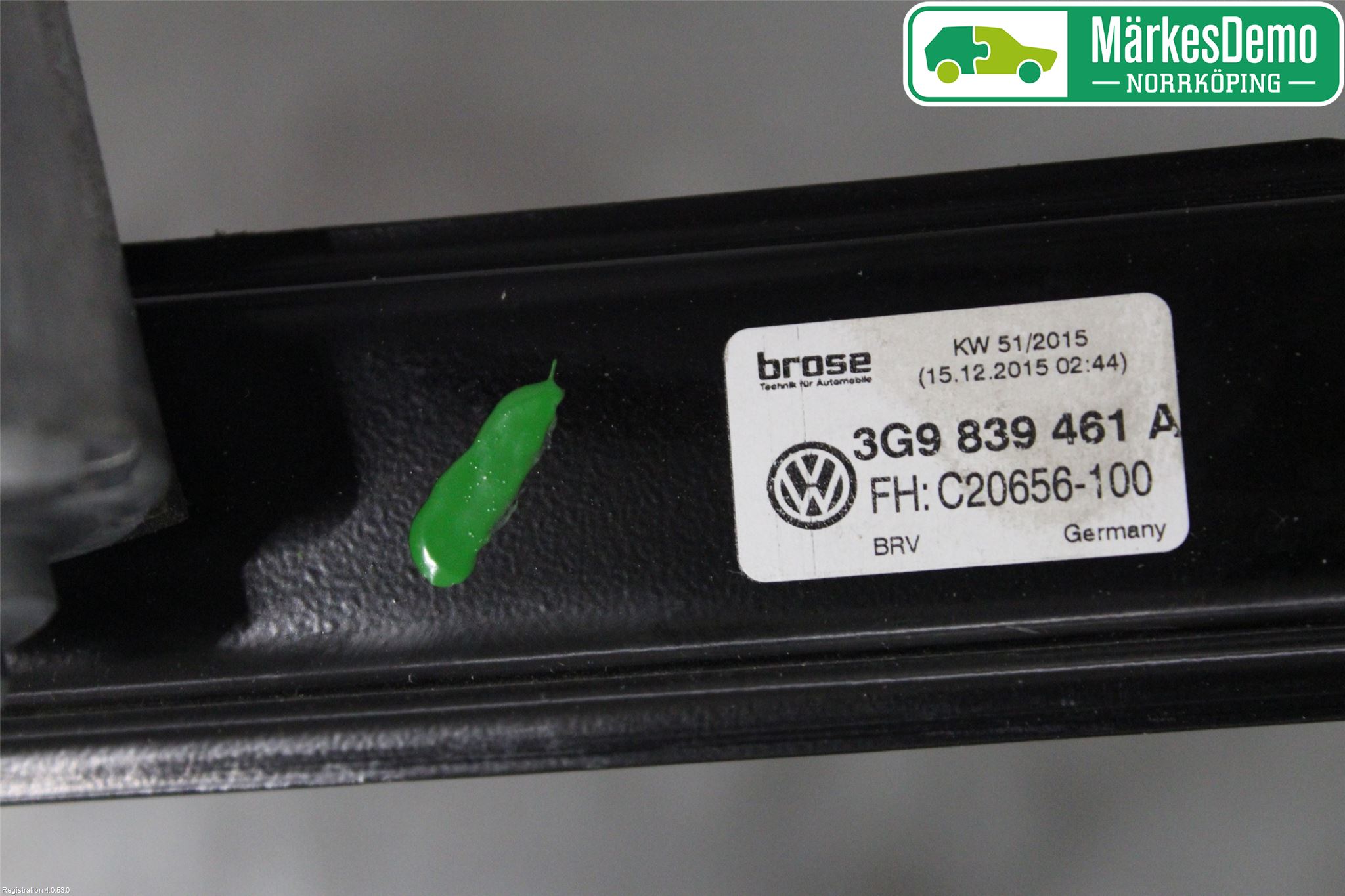 Volkswagen VW PASSAT 15-19 Vindusheis El Komp
