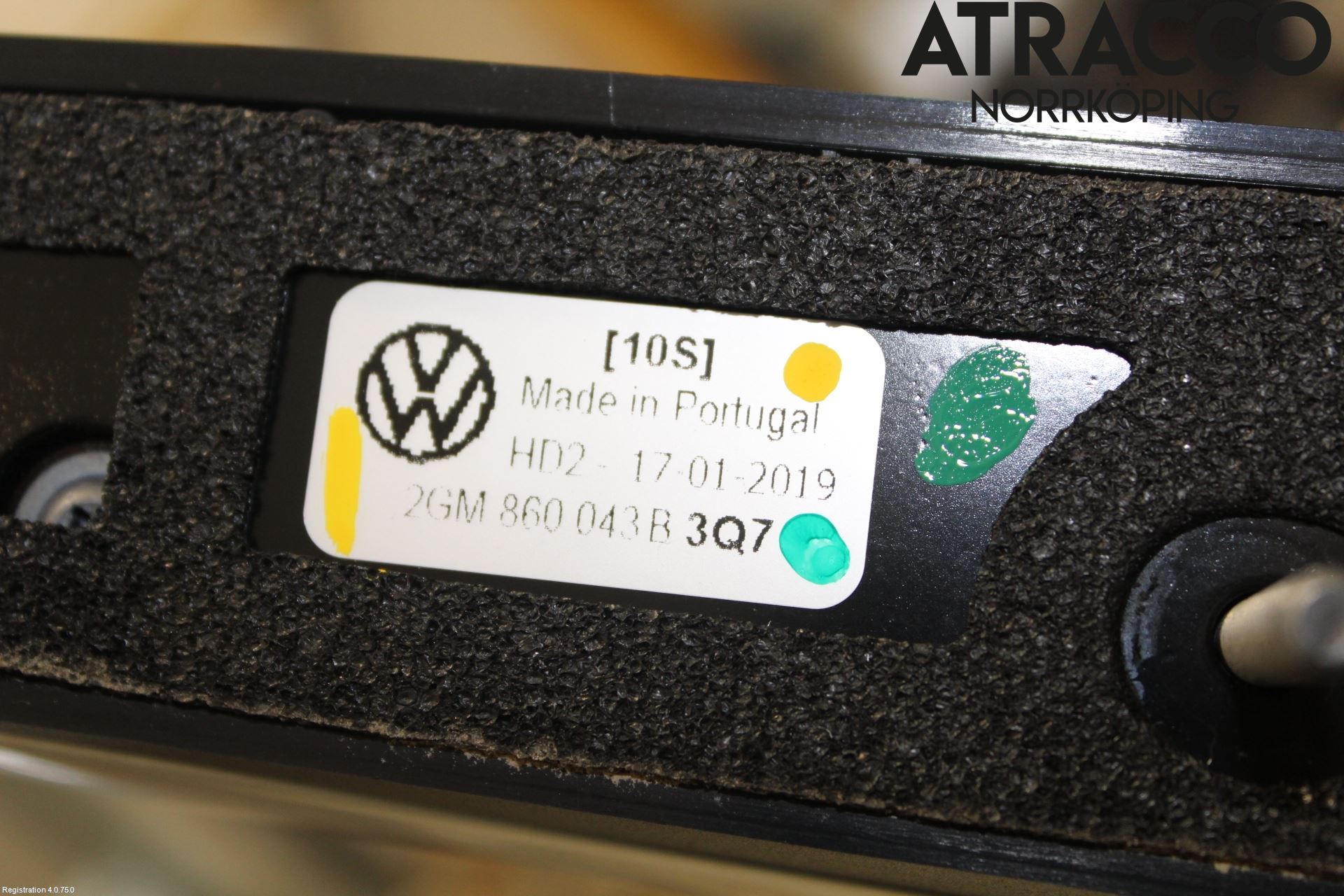 Volkswagen VW T-CROSS 19- Takrails - Stativ