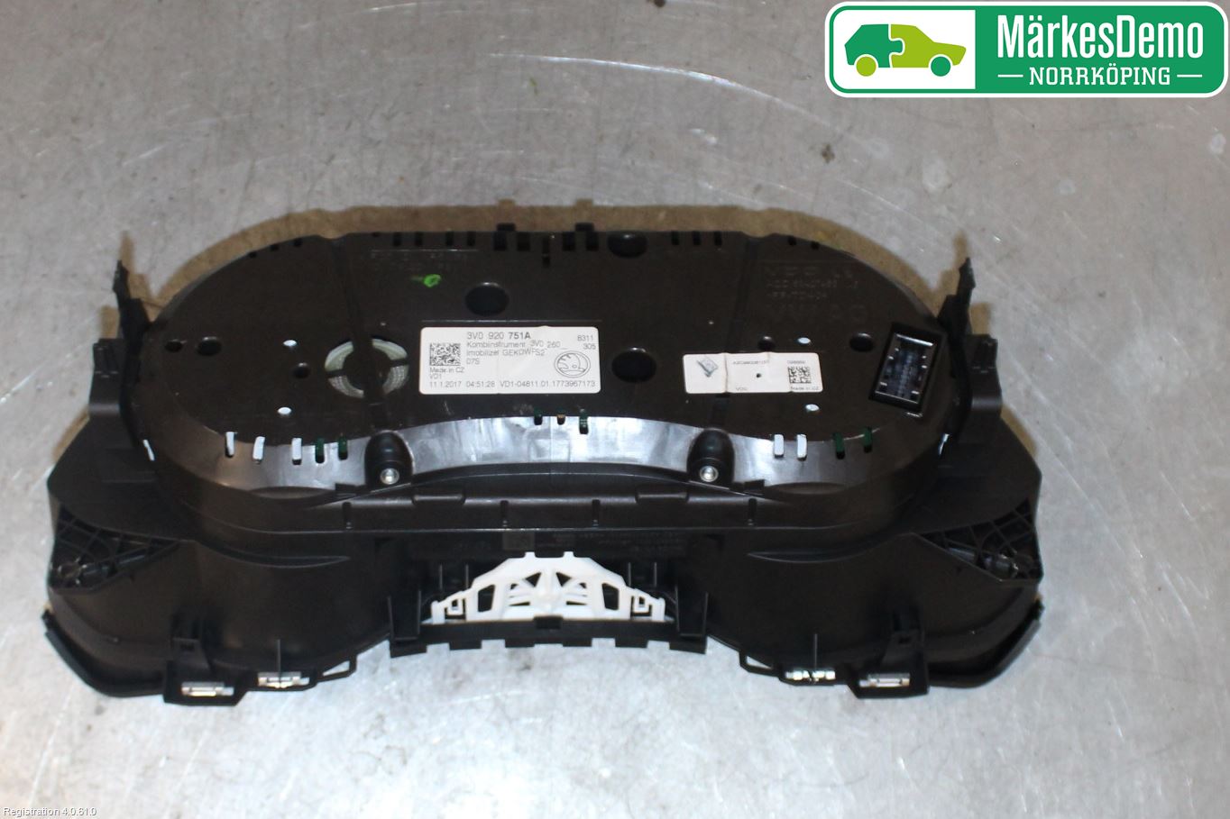 Skoda SUPERB 16-24 Instr Kombinert