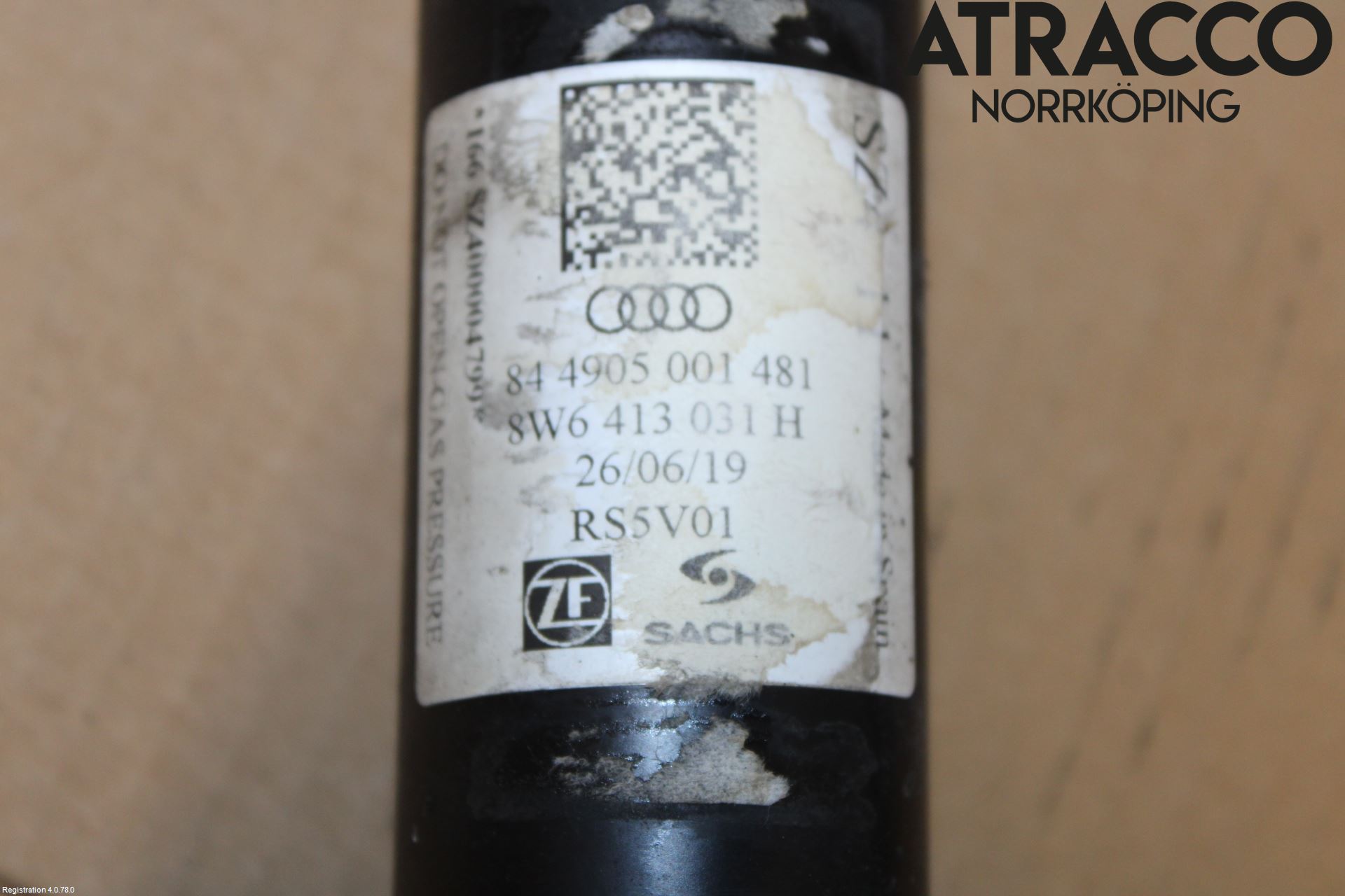 Audi A5 17- Fjærbein Foran Høyre