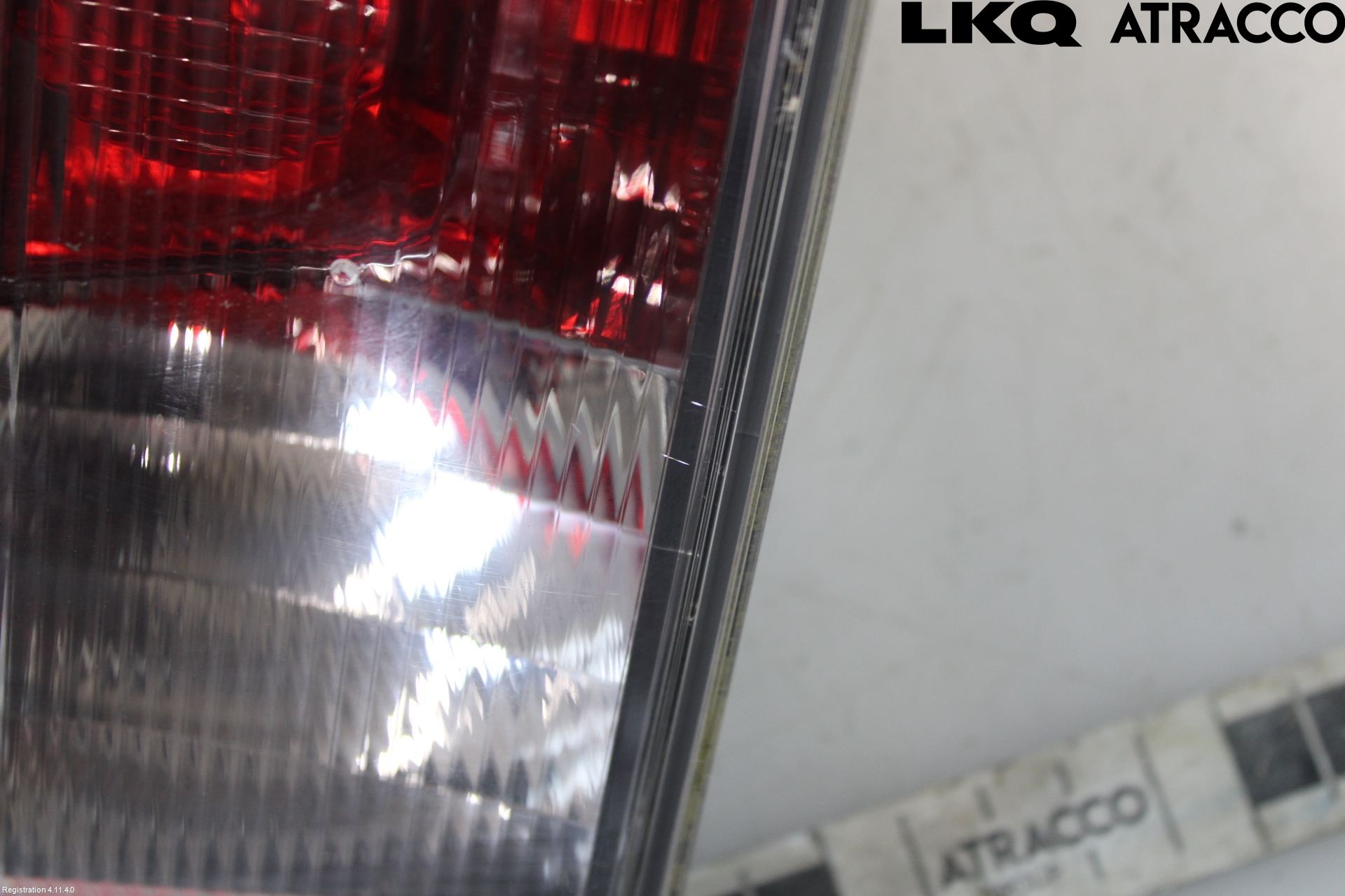 Toyota AVENSIS 09-15 Baklykt Venstre  På Luke(Indre