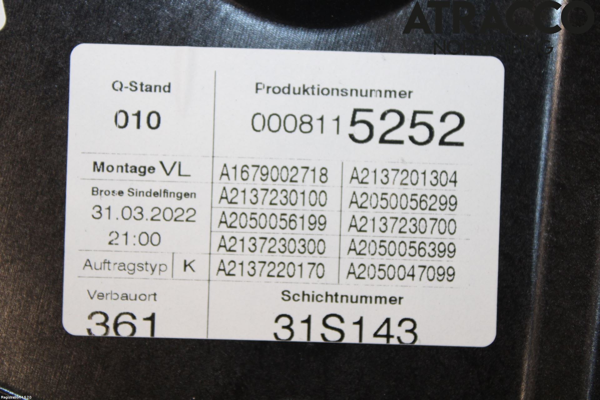 Mercedes-Benz MB E-KLASS (W213) 16-23 Vindusheis El Komp