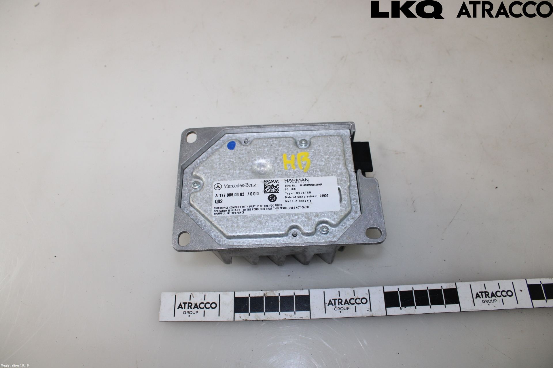 Mercedes-Benz MB GLC-KLASS (X253/C253) 15-22 Stereo Forsterker