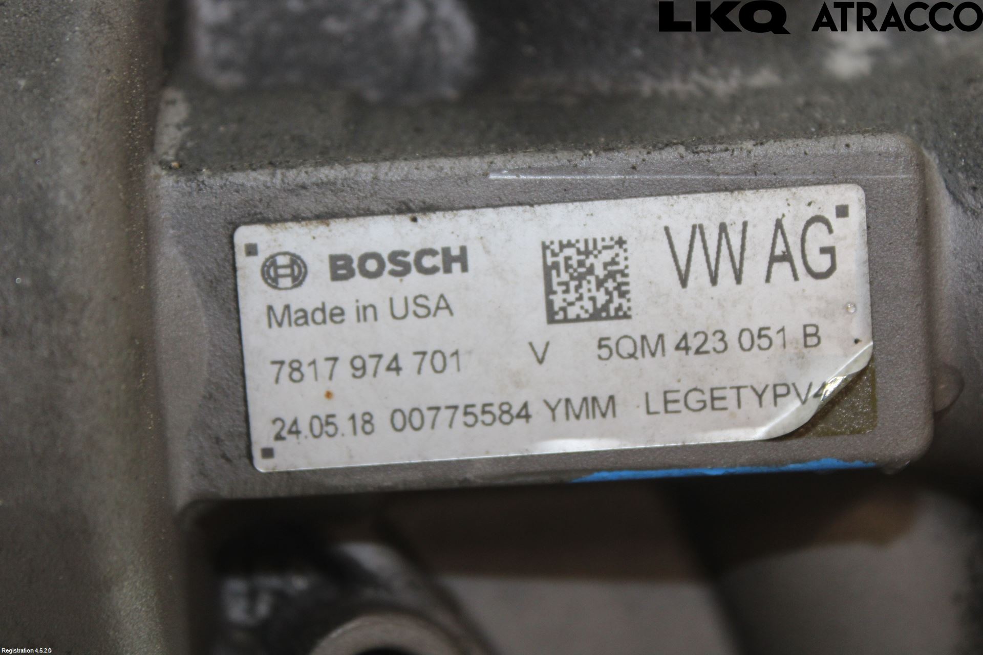 Volkswagen VW JETTA VI 11- Styrväxel/Snäcka Elektrisk