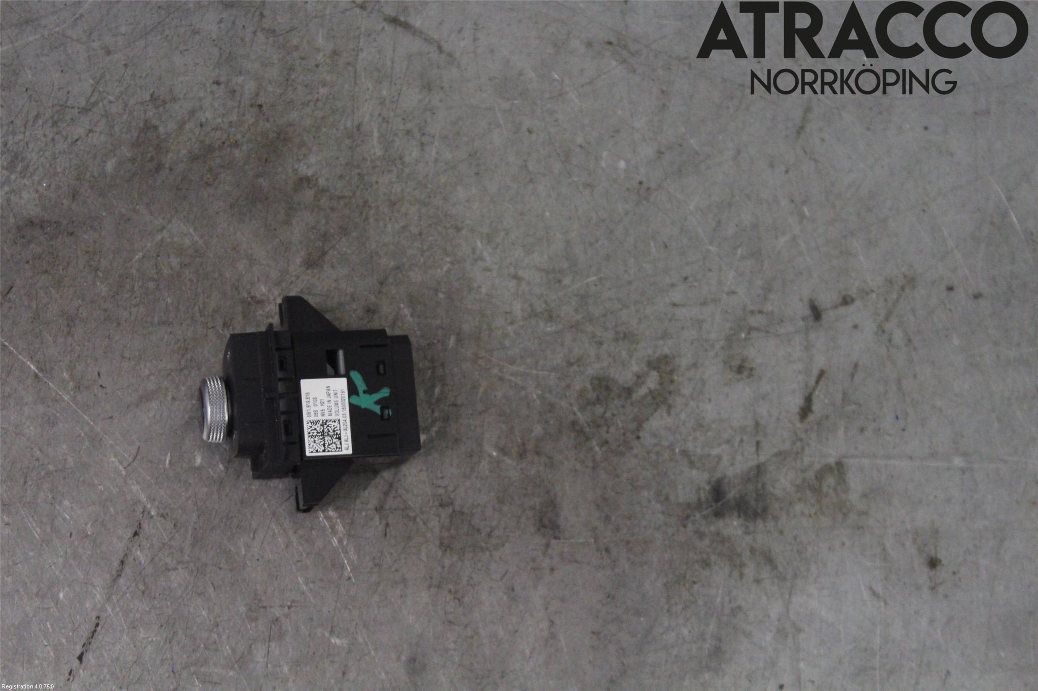 Audi A4/S4 B9 16-19 Bryter Fader Høytalere