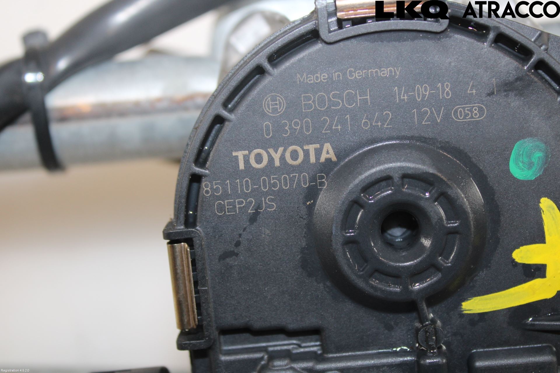 Toyota AVENSIS 09-15 Viskeroverføring Frontrute
