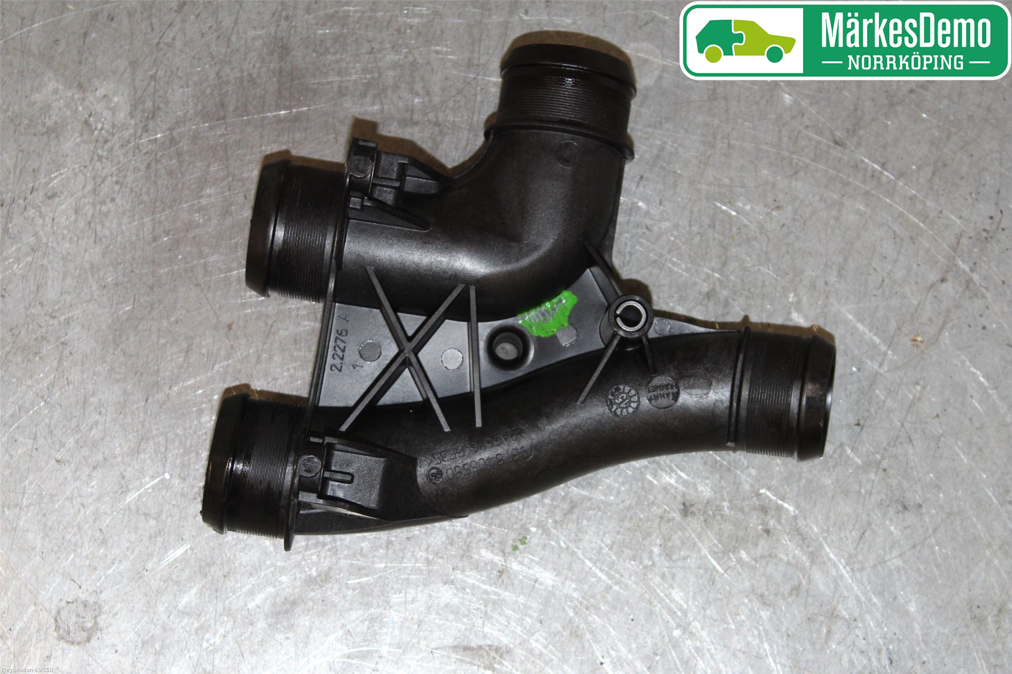 Citroen BERLINGO 08-18 Intercooler Rør-Slange