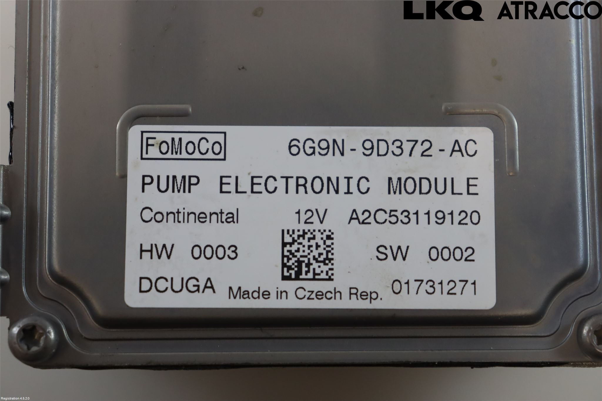 Volvo S60 11-13 Styreenhet Drivstoffpumpe