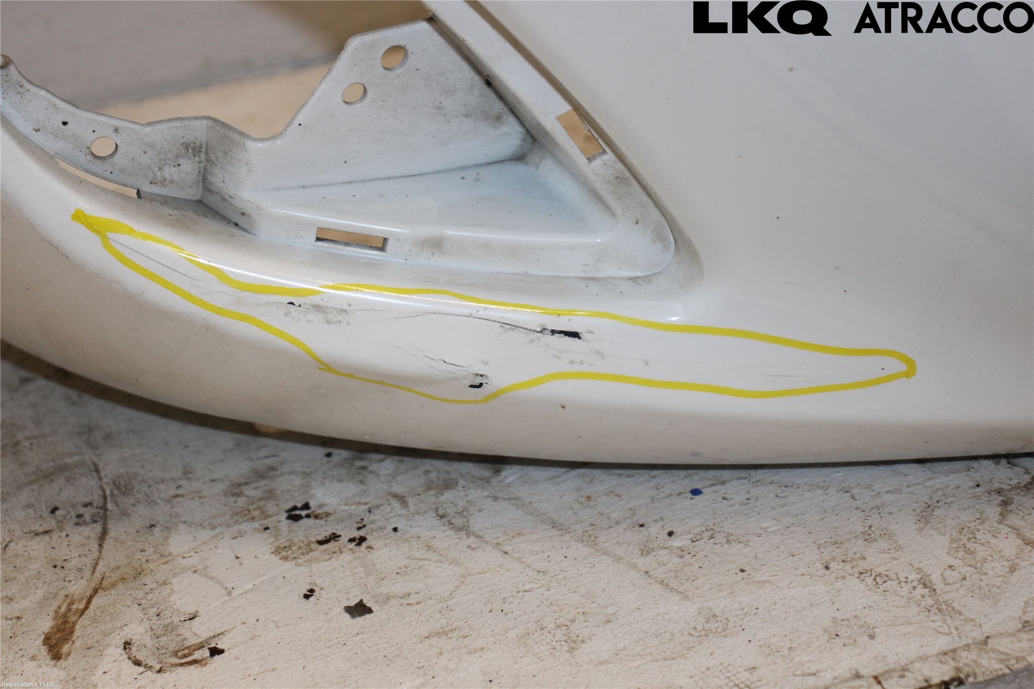 Nissan MICRA 11-16 Støtfanger Foran Plastdeksel