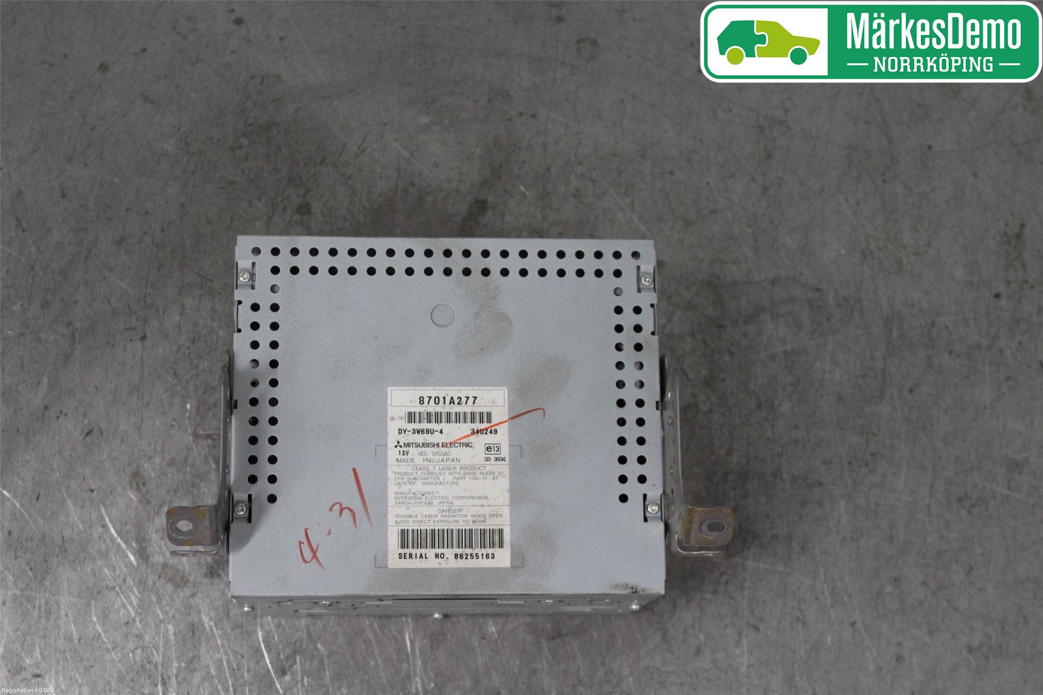 Mitsubishi LANCER 07-14 Stereo Radio Med Cd