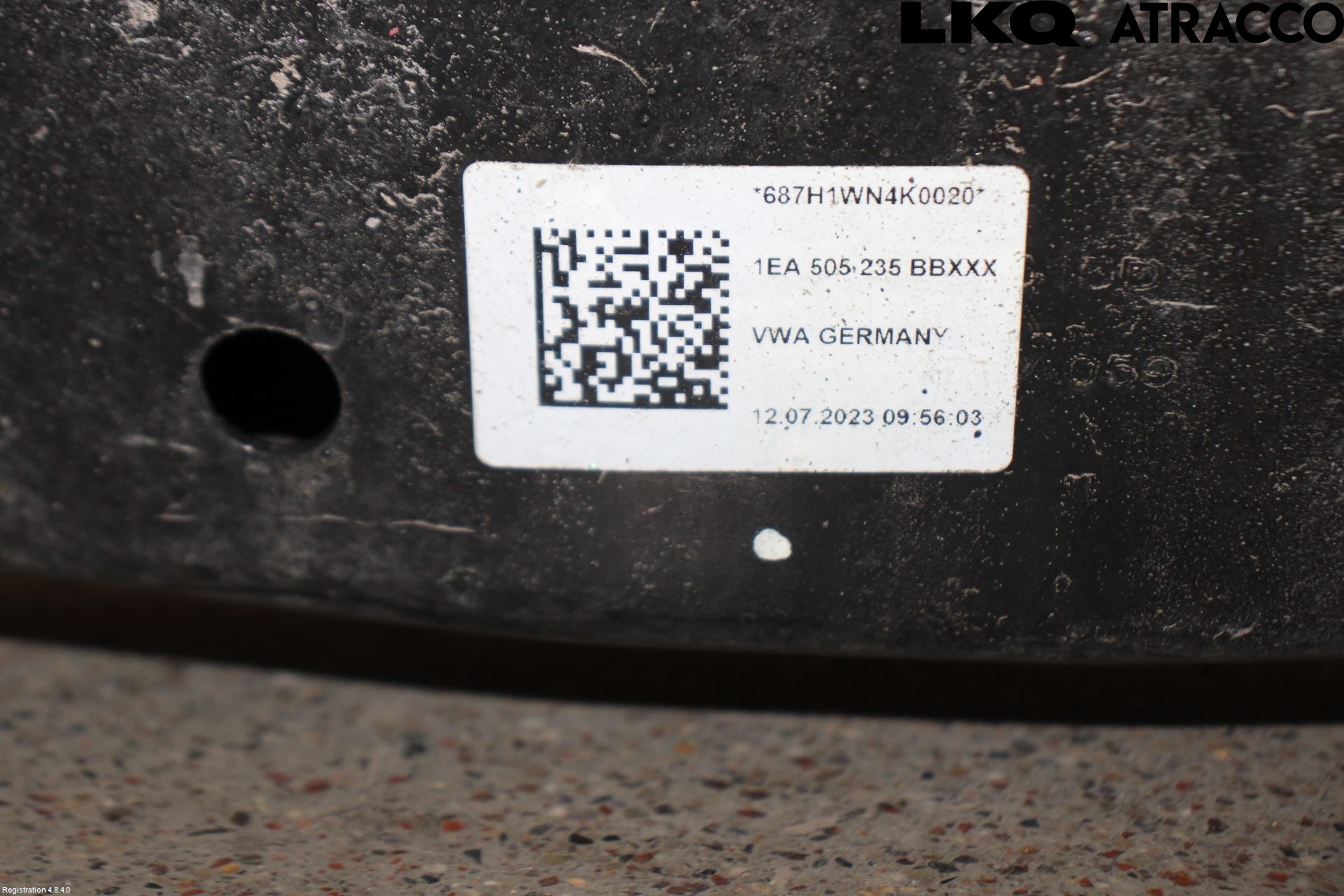 Volkswagen VW ID.4 21- Bakaksel Feste Travers-Ramme