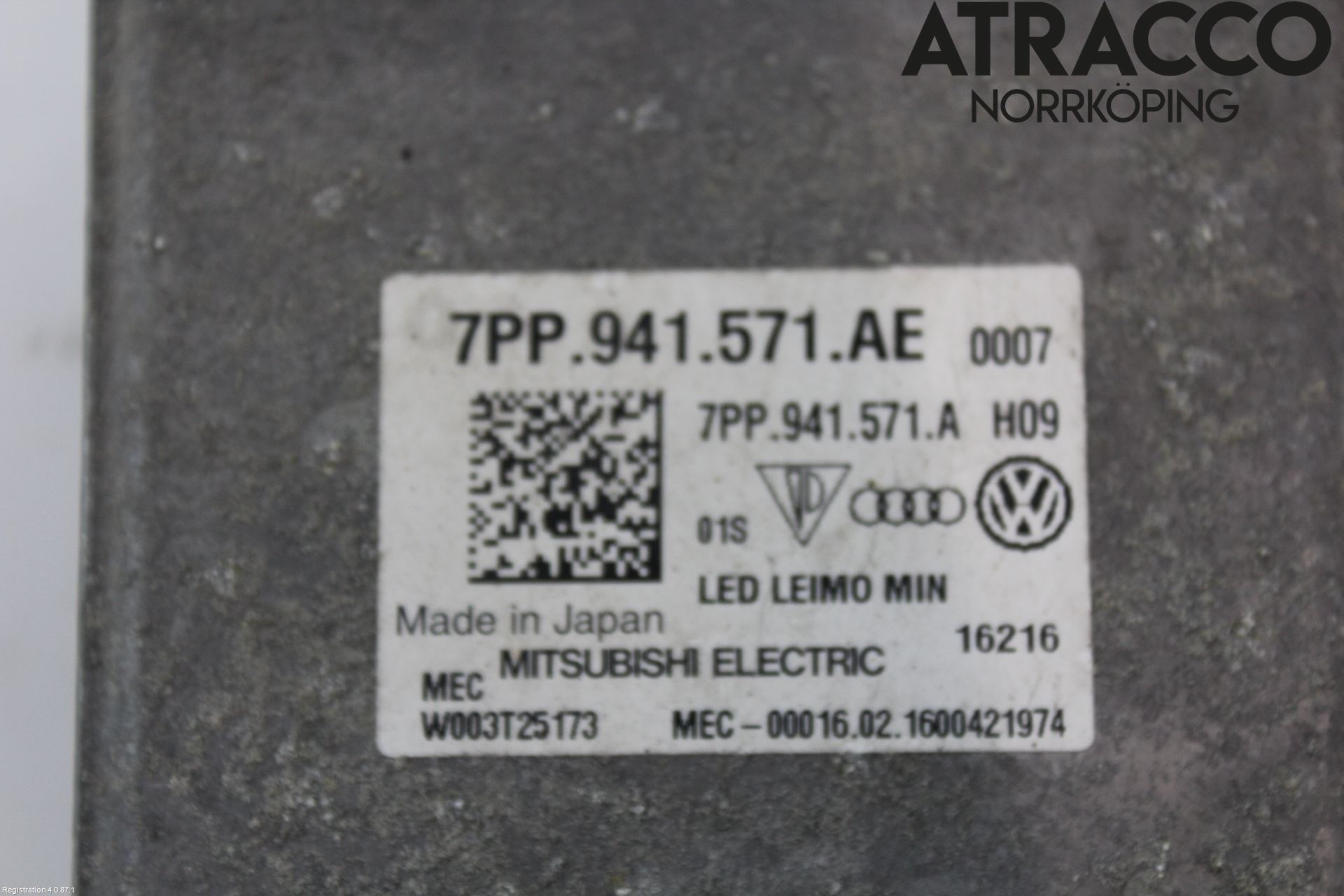 Volkswagen VW PASSAT 15-19 Styreenhet Xenon
