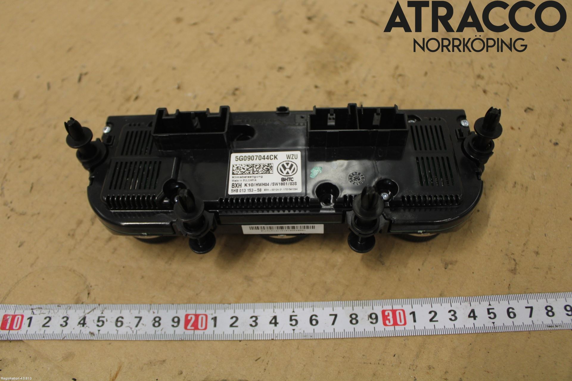 Volkswagen VW TOURAN 16- Varmeapparat Panel(Regulering)