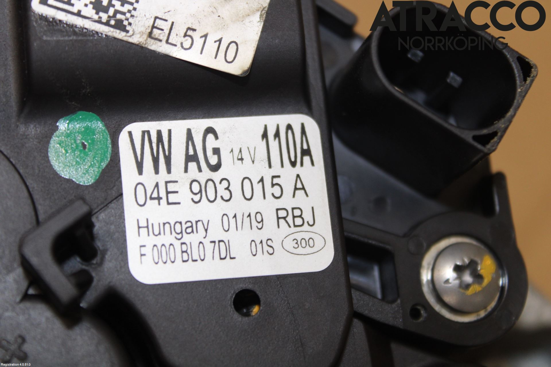Volkswagen VW POLO VI 18->> Dynamo