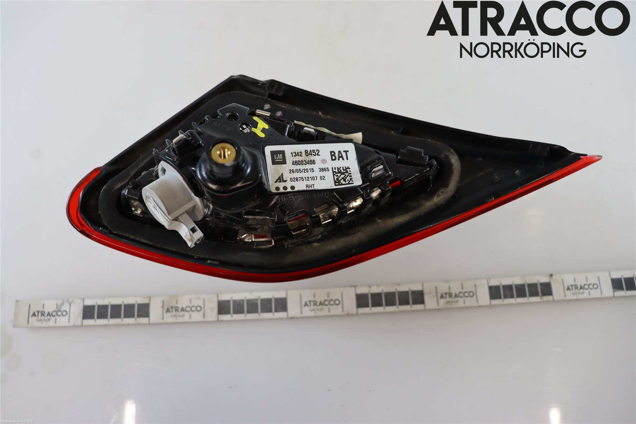 Opel CORSA E 15-19 Baklykt Høyre  På Luke(Indre)