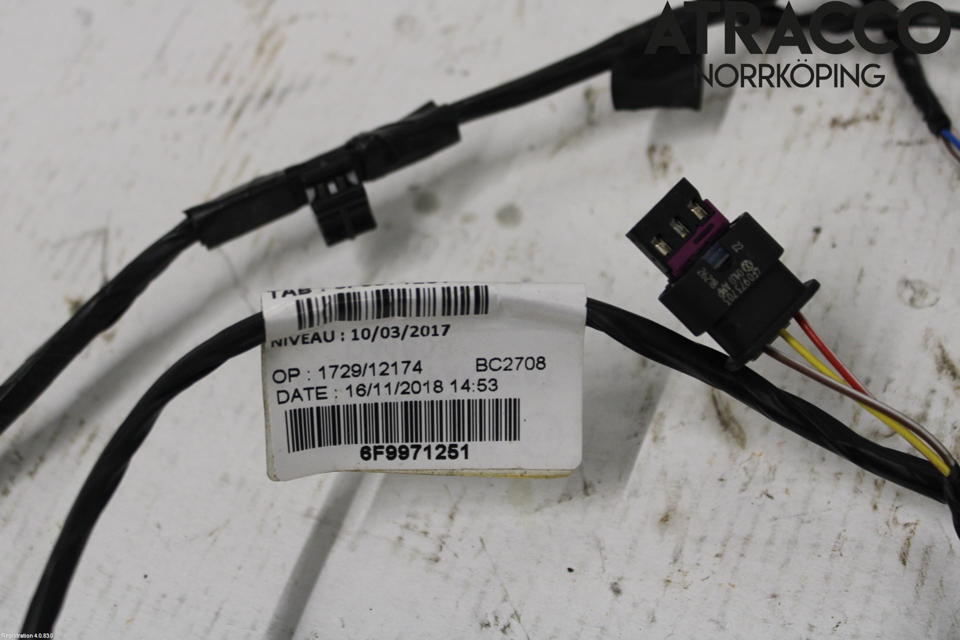 Seat ARONA Sensor Ryggesensor
