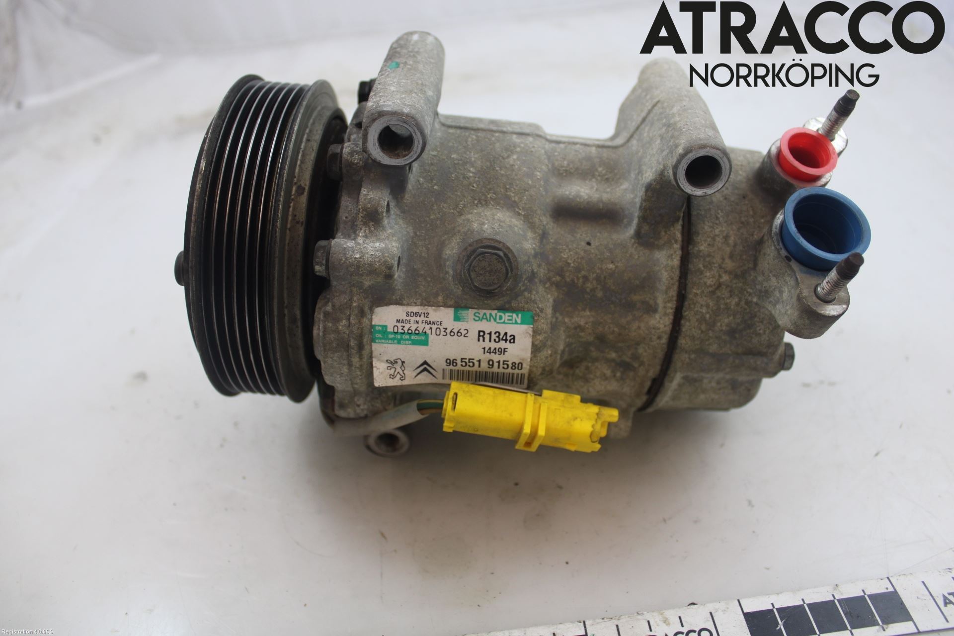 Peugeot 206 98-09 Varme Ac Kompressor