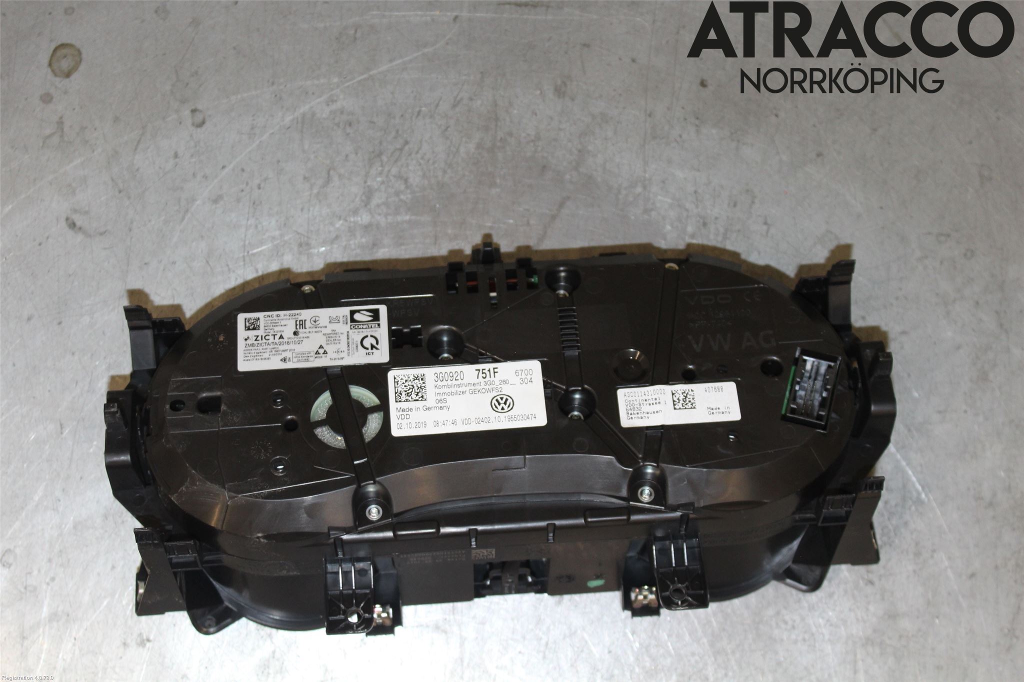Volkswagen VW PASSAT 20-24 Instr Kombinert