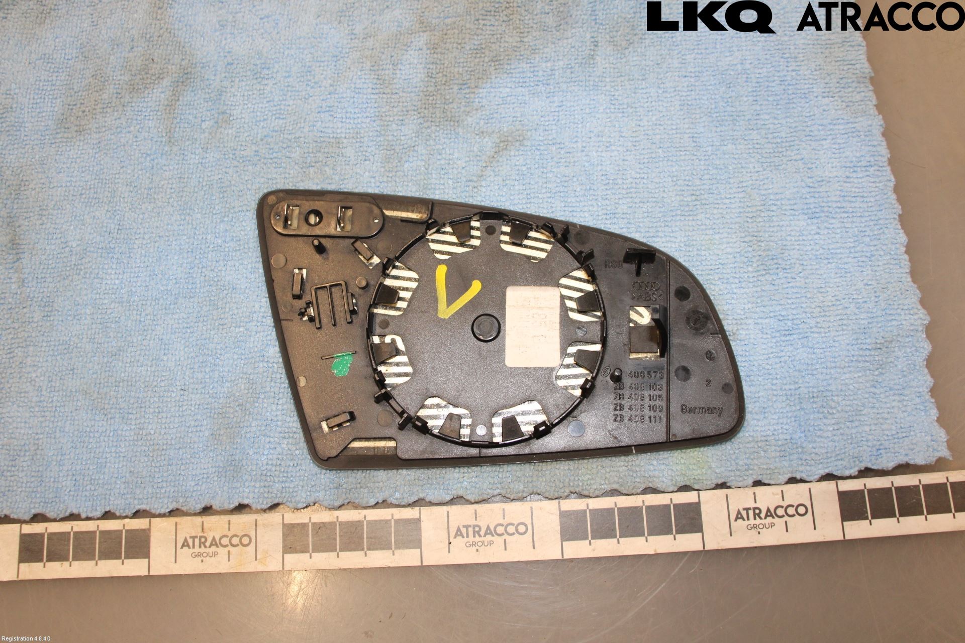 Audi A6/S6     05-11 Speil Glass V