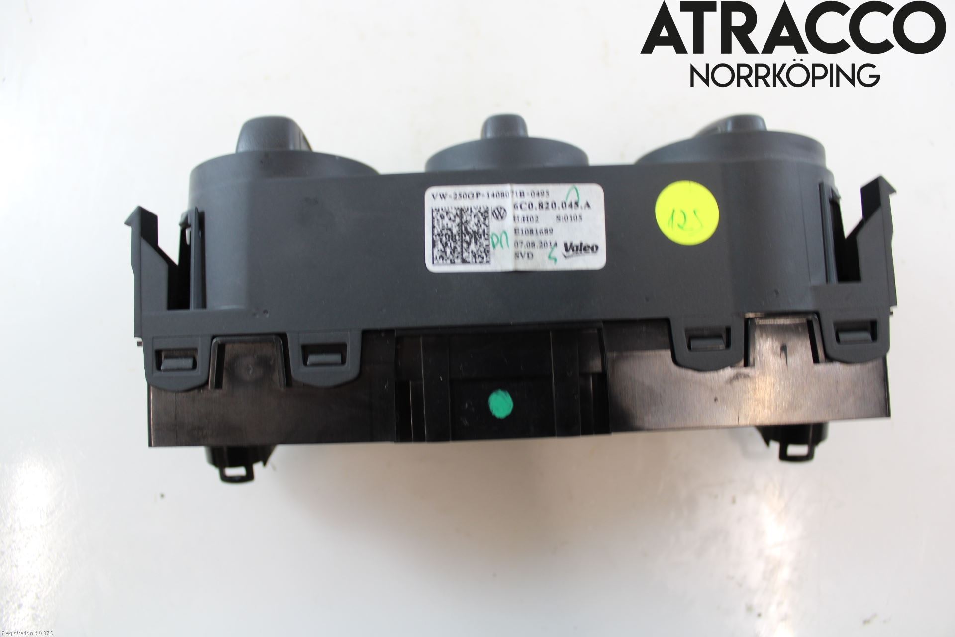 Volkswagen VW POLO 10-17 Varmeapparat Panel(Regulering)