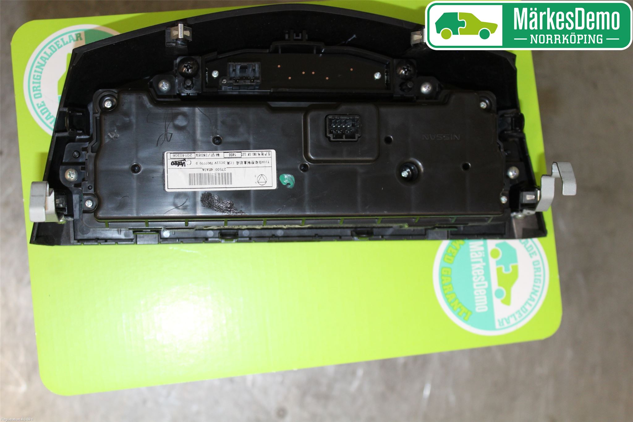 Nissan QASHQAI 14-17 Varmeapparat Panel(Regulering)
