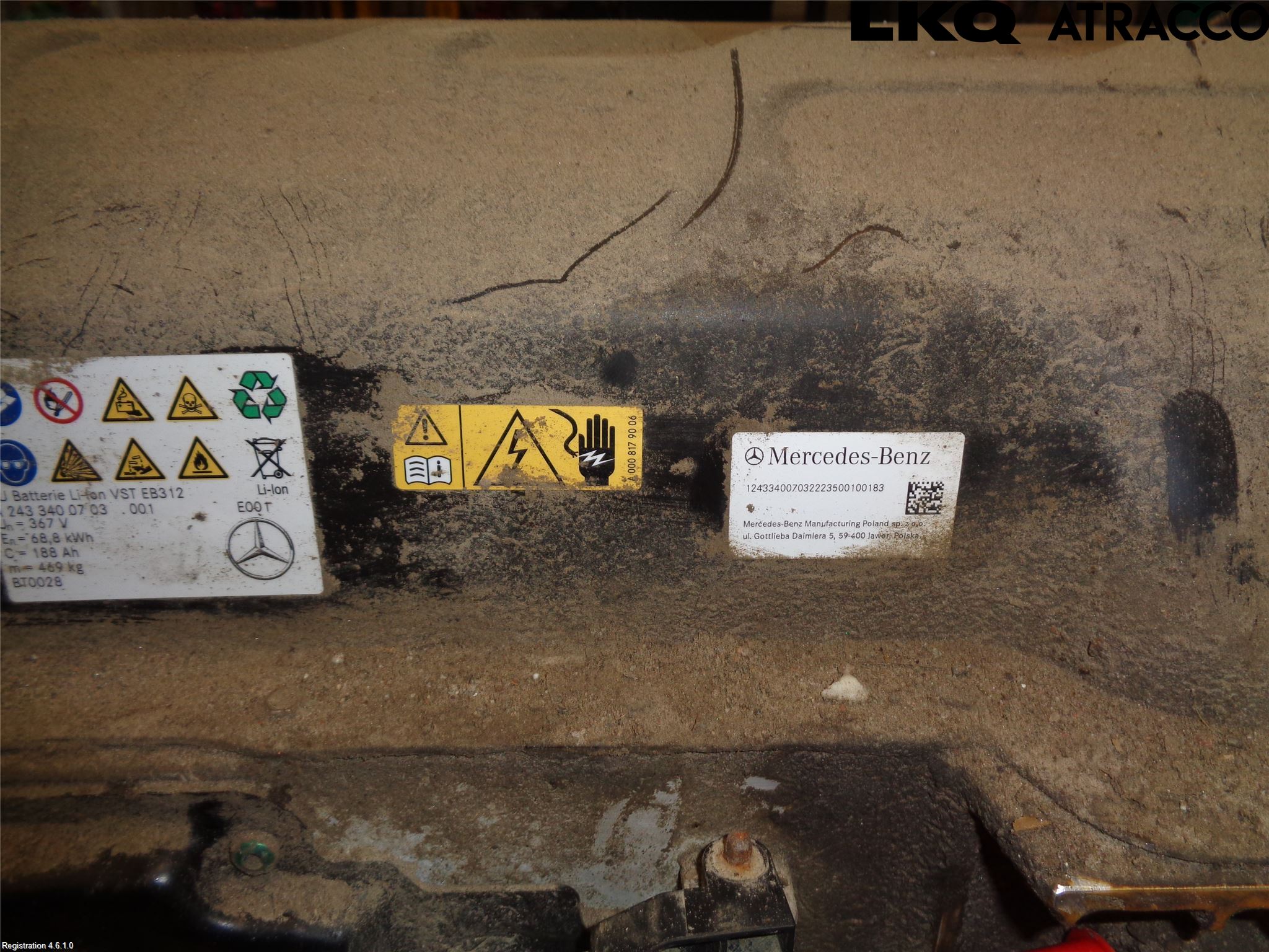 Mercedes-Benz MB EQB (X243) 22- Hybrid Batteri