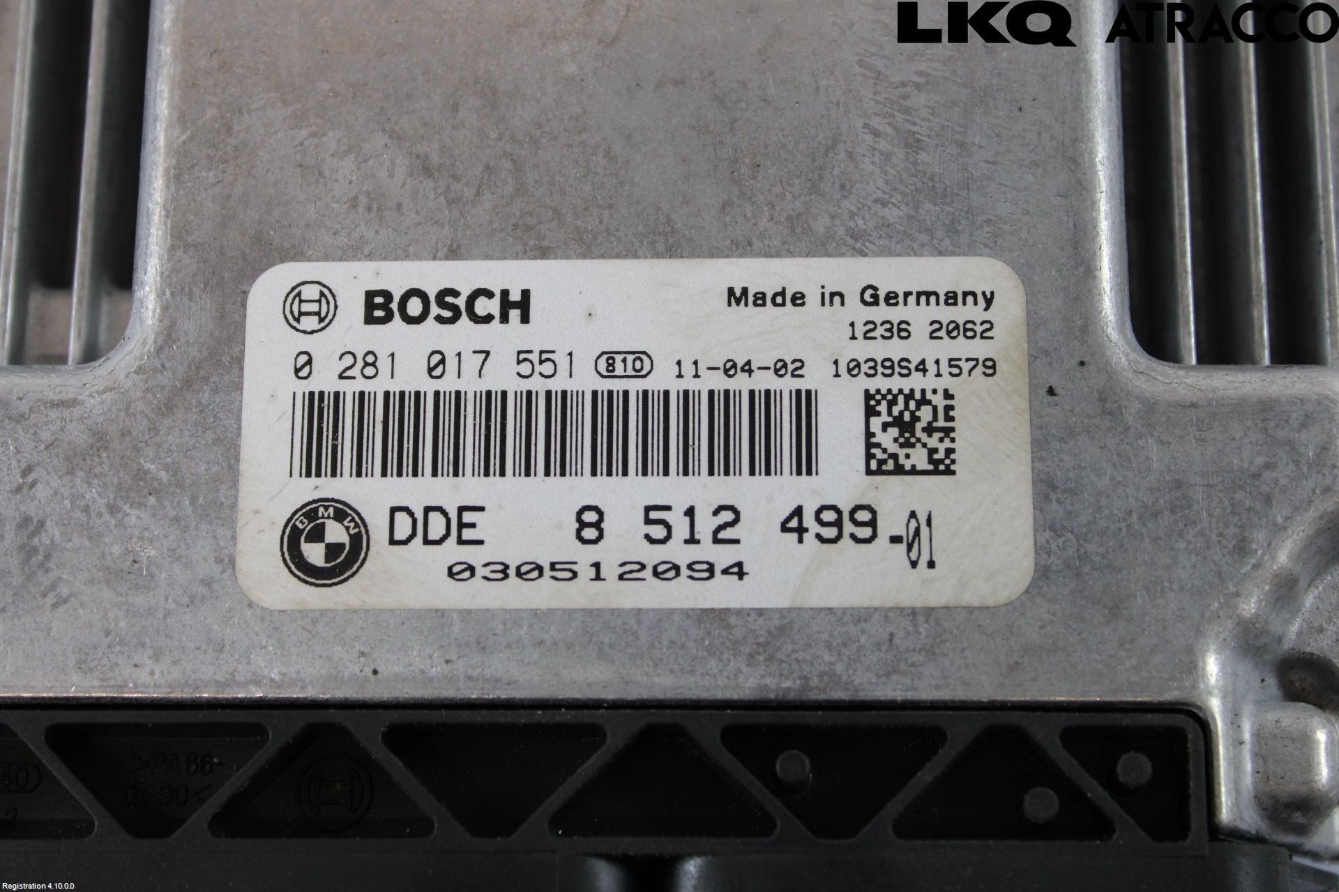BMW X1 E84 10-15 Styreenhet Dieselpumpe