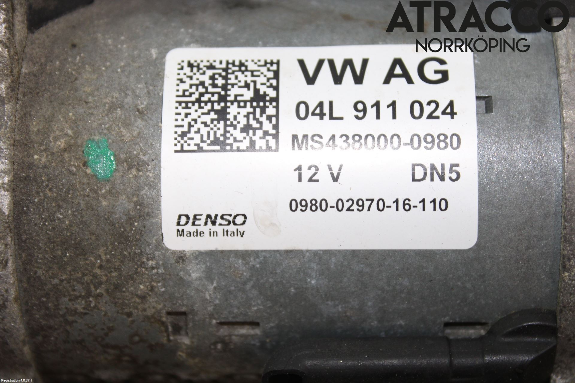 Audi A6/S6 4G 11-18 Startmotor Diesel