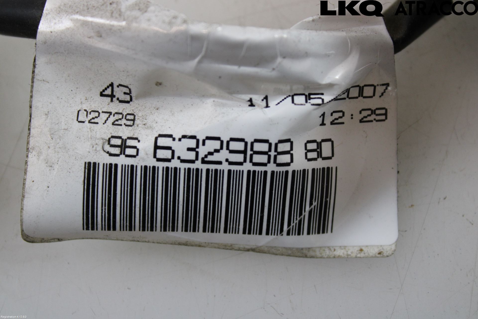Peugeot 207 Bakluke-Lokk Låsekasse